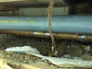Vermiculite in joists